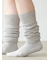 ざっくりリブロングルーズソックス