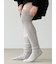 ざっくりリブロングルーズソックス