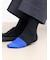 【Tabio MEN】つま先DRY綿麻カノコショートソックス