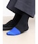 【Tabio MEN】つま先DRY綿麻カノコショートソックス