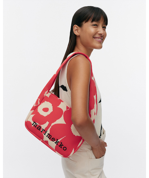 Knitted Shoulderbag Unikko ショルダーバッグ｜マリメッコの