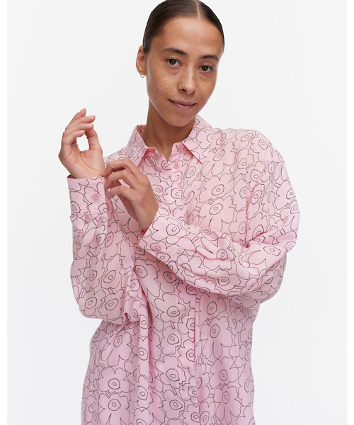 marimekko Runsas Piirto Unikko シャツ サイズ40 Sh Runsas Piirto Unikko シャツ｜マリメッコのアウトレット通販｜三井