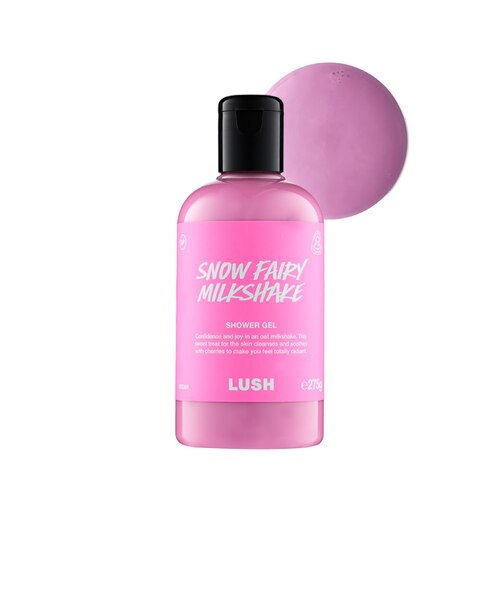 LUSH スノーフェアリーミルクシェイク シャワージェル ボディソープ