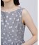 アシンメトリーフリルジャガードワンピース*