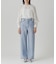 ワイドストレートデニムパンツ