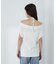 スパンコールオフショルニット