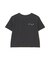 クラブロゴクロップドTシャツ
