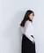 スリットネックTブラウス　24AW