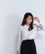 スリットネックTブラウス　24AW