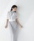 シャーリングシアーカーデセットワンピース
