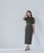 シャーリングシアーカーデセットワンピース