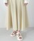 切替ボリュームフレアスカート＊