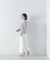 ワイドリブアンサンブルニット　24SS