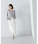 ワイドリブアンサンブルニット　24SS