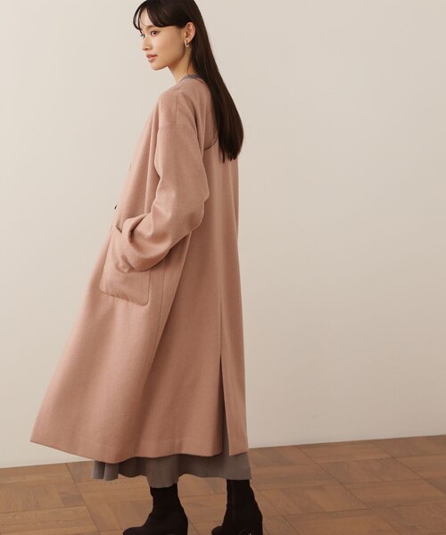 シャギーロングコート｜ナチュラルビューティーベーシックの