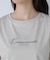 メタルプレートロゴTシャツ