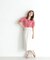 スクエアボタンボウタイニット