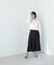 クロップド刺繍ロゴニット