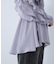 ラッフルスリーブチュニックブラウス