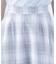 カラーヤーンチェックスカート