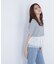 シフォンドッキングペプラムカットソー*