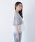 シフォンドッキングペプラムカットソー*