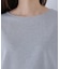 シフォンドッキングペプラムカットソー*
