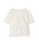 シフォンドッキングペプラムカットソー*