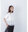 シフォンドッキングペプラムカットソー*