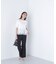 シフォンドッキングペプラムカットソー*