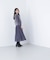 シャーリングシアーワンピース＊