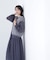シャーリングシアーワンピース＊