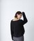 ワンショルリボンニット　24AW