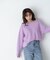 ワンショルリボンニット　24AW