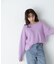 ワンショルリボンニット　24AW