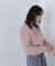 ヘアリーラメニットシリーズ Vネックニット＊