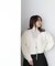 フロントリボンショートカーディガン　24AW