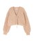フロントリボンショートカーディガン　24AW
