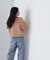 フロントリボンショートカーディガン　24AW