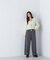 フロントリボンショートカーディガン　24AW