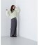 フロントリボンショートカーディガン　24AW