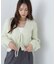 フロントリボンショートカーディガン　24AW