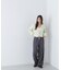 フロントリボンショートカーディガン　24AW