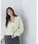 フロントリボンショートカーディガン　24AW