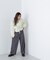 フロントリボンショートカーディガン　24AW
