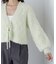 フロントリボンショートカーディガン　24AW