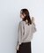 Vネックボクシーラメニット＊