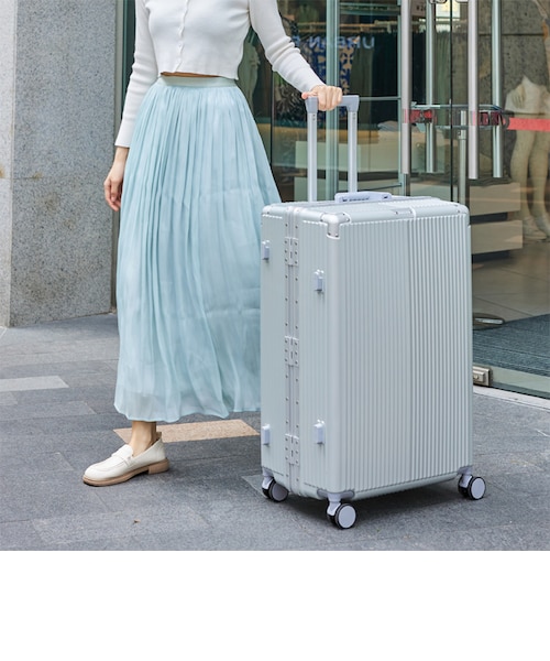 SARAHUEA ｽｰﾂｹｰｽ ｷｬﾘｰｹｰｽ 旅行ﾊﾞｯｸﾞ ﾄﾗﾝｸｹｰｽ 8輪静音ｷｬｽﾀｰ 頑丈 金属感