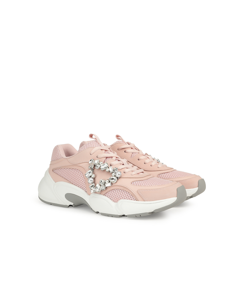 セルジオロッシ　ピンクベージュ✖️ホワイト39 1/2 24.5cm-25.0cm セルジオロッシ ピンクベージュ✖️ホワイト39 1/2 24.5cm-25.0cm