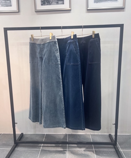 ISKOデニムワイドパンツ｜ブルーフロンセの通販｜&mall（アンド